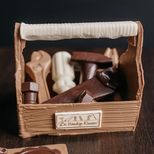 Chocolade gereedschapskistje