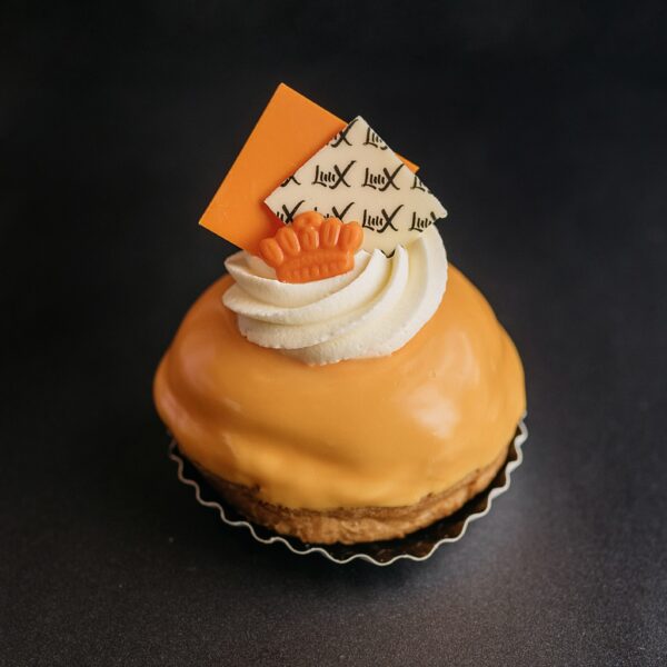Koningsdag gebak - Oranje soes