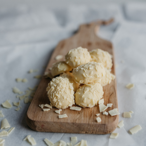 Truffels gevuld met champagne