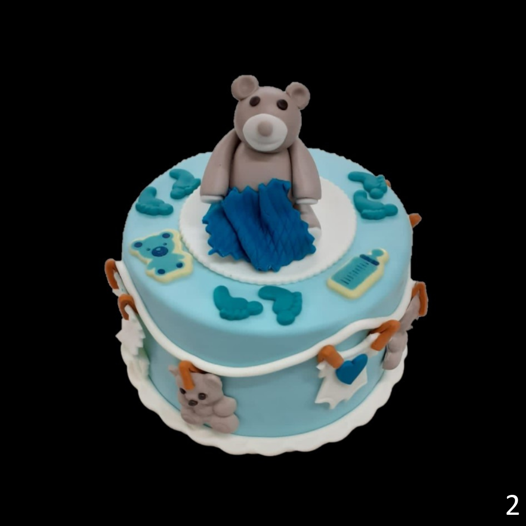 Babyshower- en geboorte taarten naar eigen idee - Afbeelding 2