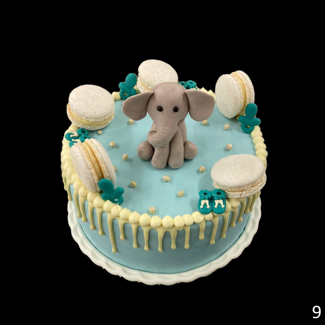 Babyshower- en geboorte taarten naar eigen idee - Afbeelding 9