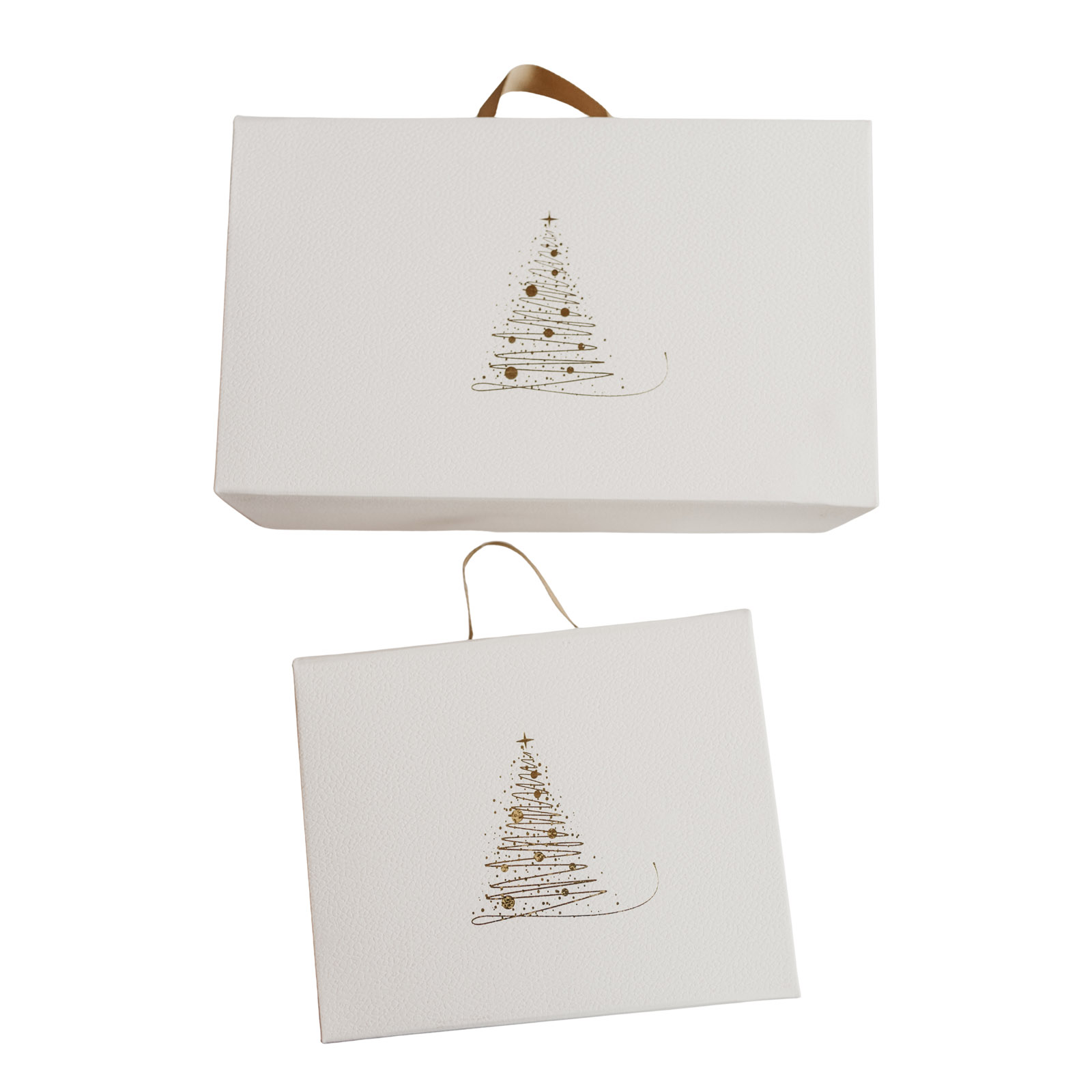 Luxe kerstpakket magneetdoos klein en groot